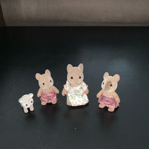 *retired* calico critters brown mice